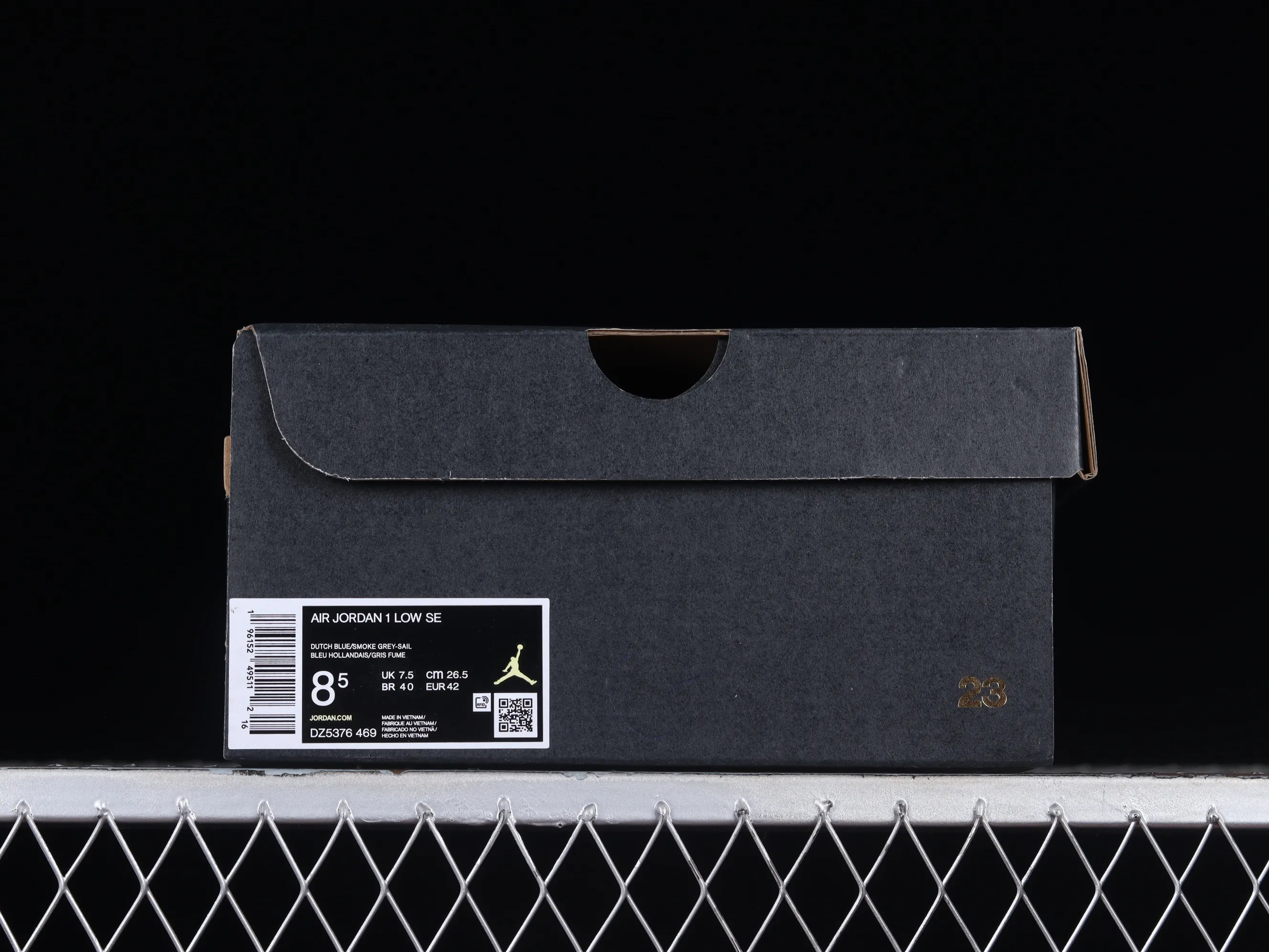 All categories Air Jordan Jordan series basketball shoes Air Jordan 1 Low G version pure original Air Jordan 1 Low "UNC Grey" AJ1 Joe 1 cement North Carolina blue low-top basketball shoes DZ5376-469